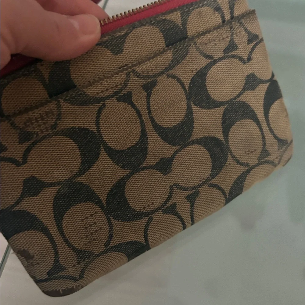 Coach Leather Wristlet wallet - Picture 6 of 8
